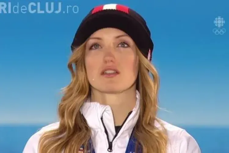 Fotografie emoționantă de la SOCI 2014! O schioare fotogenică a ”topit” inimile bărbaților