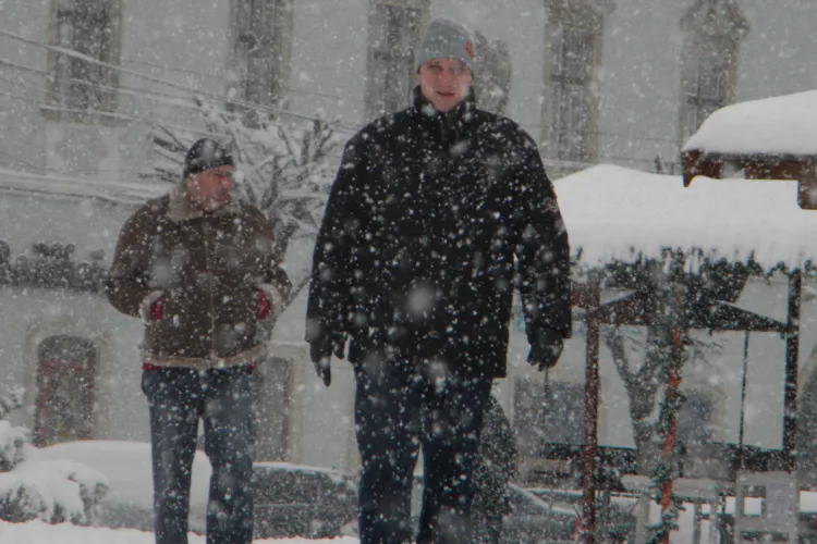 La Cluj va ninge puternic, dar de joi meteorologii anunță o SCHIMBARE