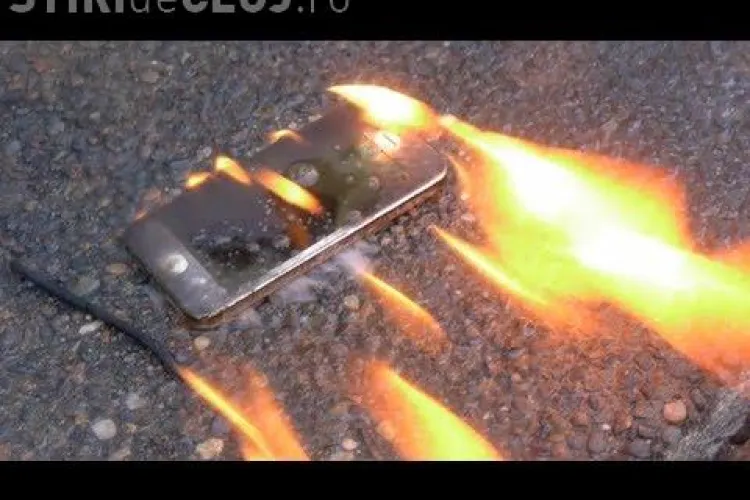 Momente de teroare pentru o adolescentă. A suferit arsuri de gradul 2 după ce i-a luat foc iPhone-ul