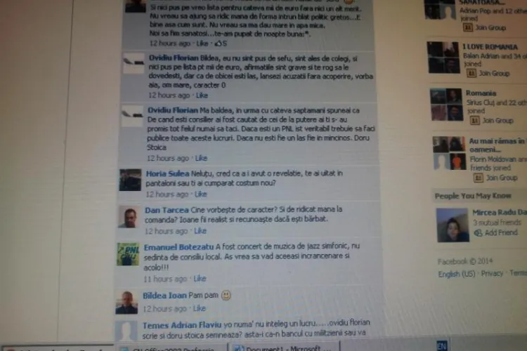 Liberalii clujeni s-au certat pe Facebook: Locuri în Consiliul Local Cluj-Napoca plătite cu mii de euro