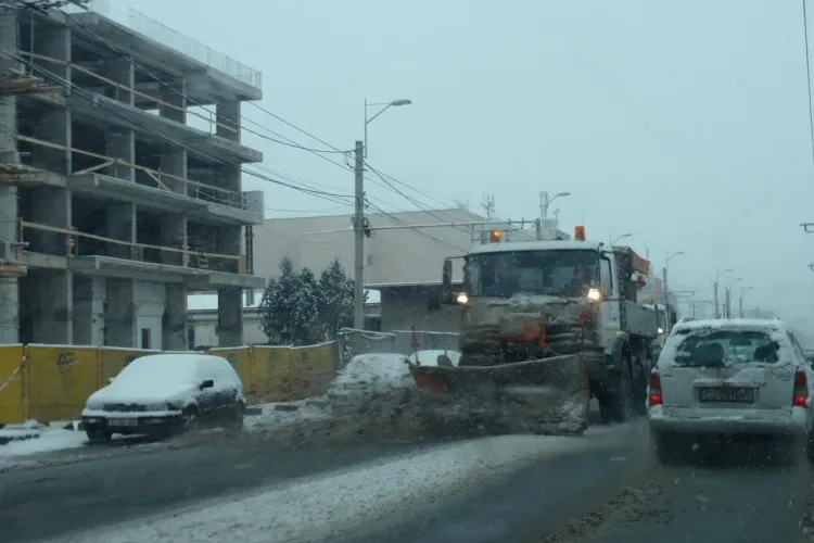 Deszăpezirea la Cluj-Napoca a fost PERFECTĂ