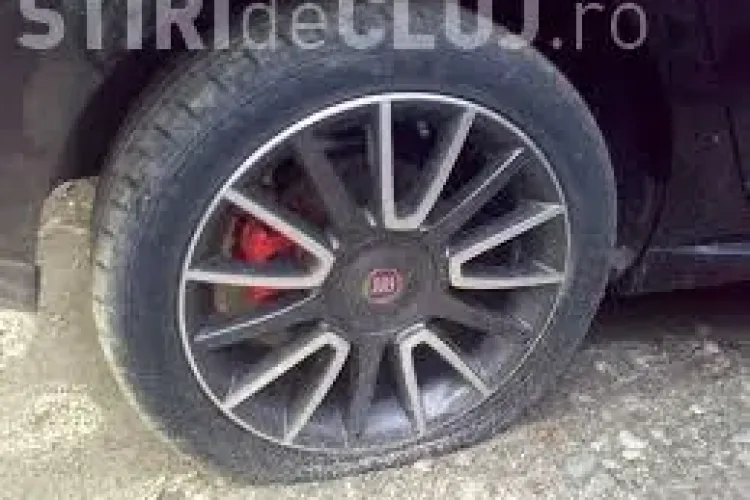 Mașini cu roți tăiate pe Mehedinți, în Mănăștur: ”Sunt șmecherii care terorizează cartierul!”