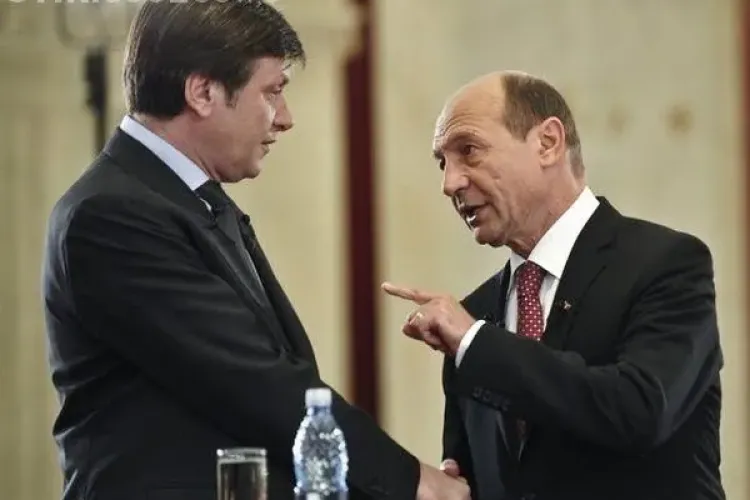 Crin Antonescu a recunoscut că s-a întâlnit la discuții cu Băsescu. Vezi cum a reacționat Ponta