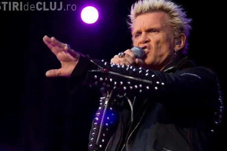 Billy Idol cântă pe Cluj Arena! Cât costă biletele