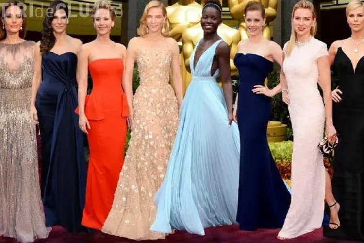 Cum s-au îmbrăcat starurile la premiile OSCAR 2014! Cate Blanchett, Charlize Theron, Amy Adams și Lupita Nyong'o au câștigat - FOTO
