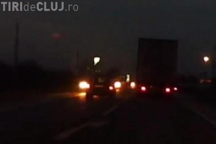 Șofer sinucigaș sau ”obosit” la Cluj? ”Am crezut că a adormit. Mi-a dat mari emotii” - VIDEO
