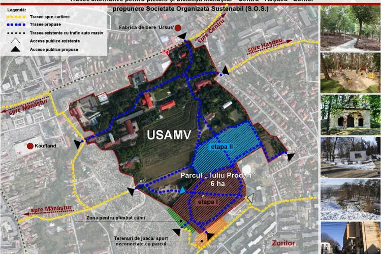 Deschideți Campusul USAMV traficului pietonal și de biciclete! Scrisoare DESCHISĂ