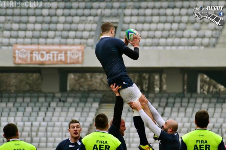 Naționala de rugby a învins Spania pe Cluj Arena și s-a calificat la Mondiale 