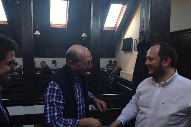 Întâlnire în taină între Traian Băsescu și clujeanul Adrian Papahagi FOTO