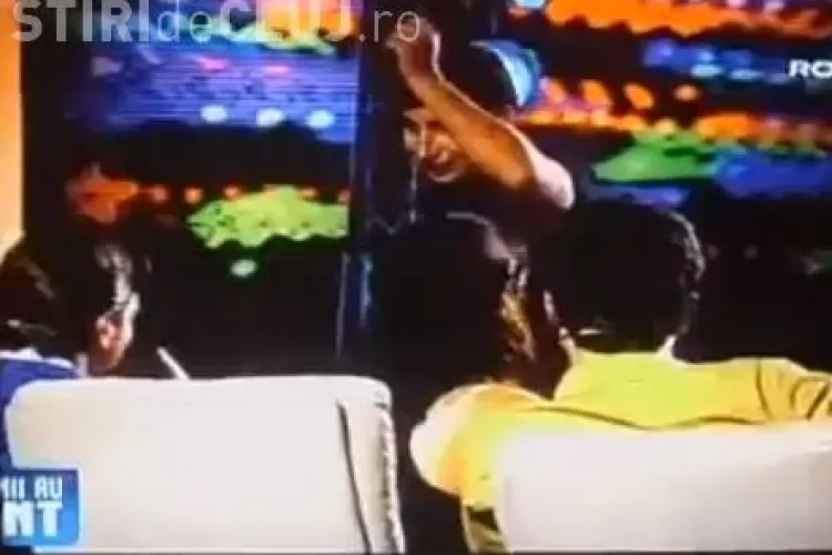 ROMÂNII AU TALENT Fernando de la Caransebeş l-a atacat pe Mihai Petre - VIDEO