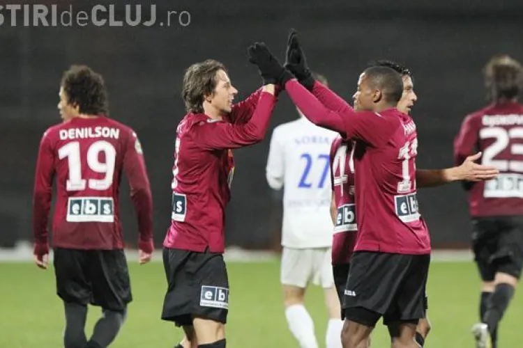 CFR Cluj - Steaua Bucureşti, scor 0-1 VIDEO - Meci întrerupt pentru scadări xenofobe