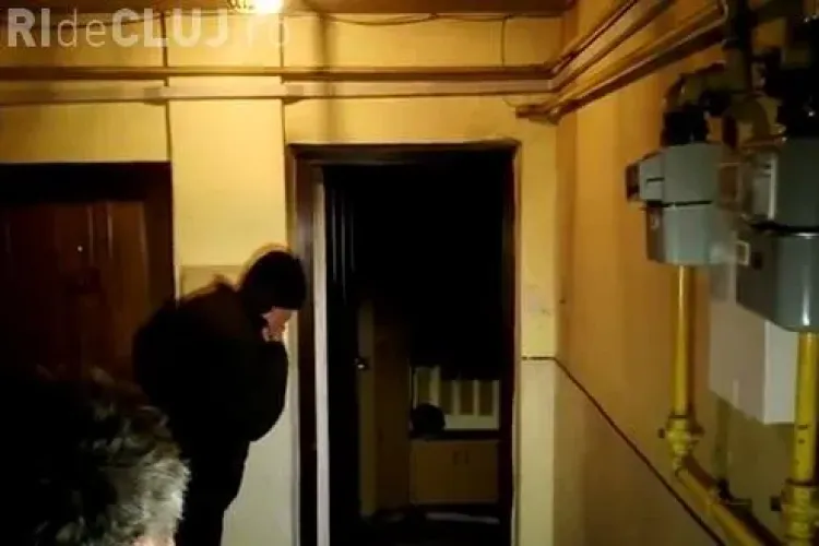 Incendiu pe strada Migdalului din Cluj-Napoca