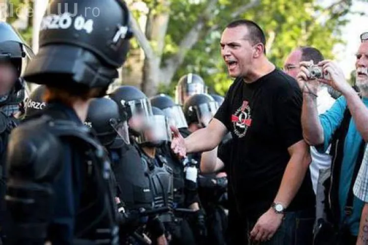 MIKOLA BELA, membru Noua Gardă Ungară, ridicat din Tîrgu Mureş şi condus la granița cu Ungaria