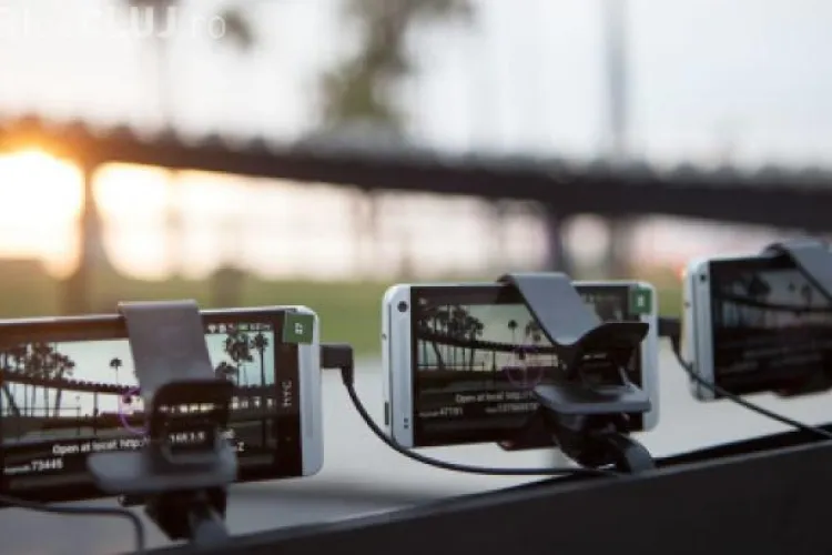 Cum arată un CLIP filmat cu 130 de telefoane HTC One - VIDEO