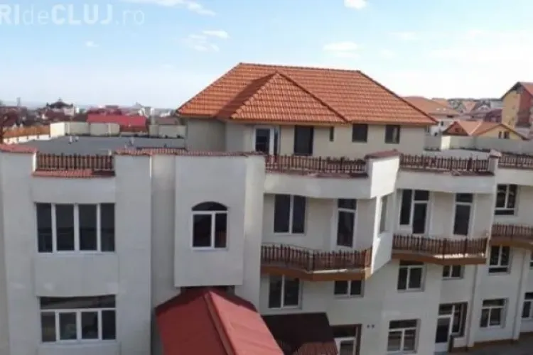 Adevărul despre casa de pe bloc construită la Cluj - FOTO
