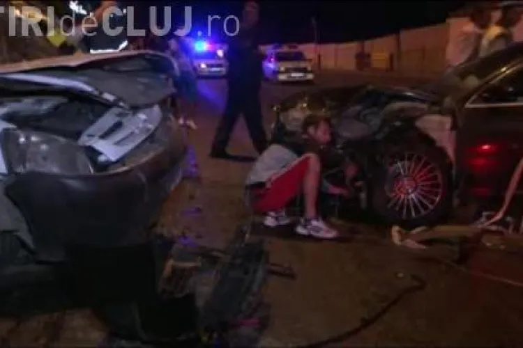 Accident în Florești pe strada Avram Iancu