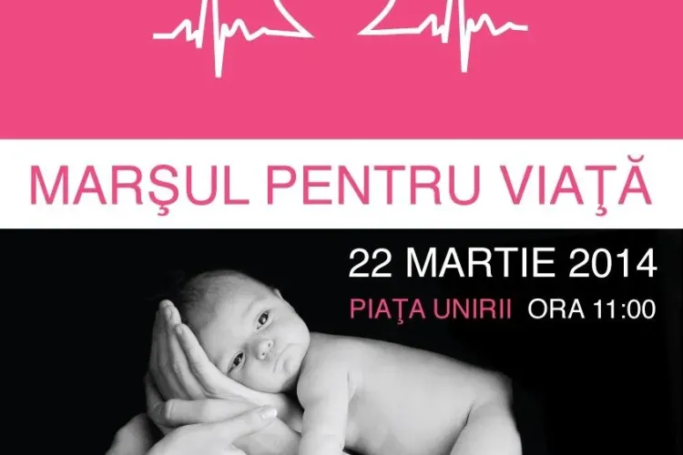 Marș pentru Viață la Cluj. Vezi când va avea loc