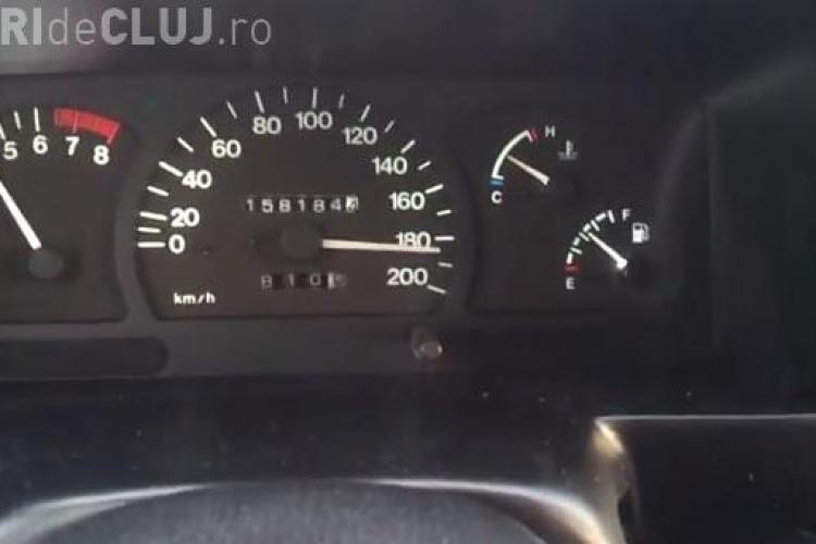 Gonește cu ”sicriul” cu 190 km/h pe Autostrada Transilvania - VIDEO