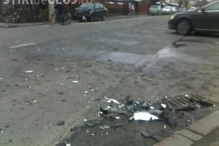 Accident pe strada Tache Ionescu! O femeie nu a respectat indicatorul ”Cedează Trecerea”