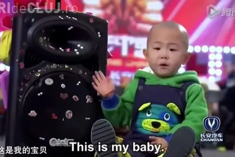 Un băiat de 3 ani a făcut senzație la ”China are talent” - VIDEO