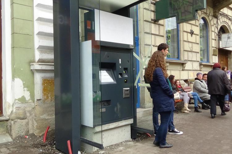 Cum arată primul automat de bilete din Cluj-Napoca! Sistemul de ticketing va funcționa din vară - FOTO