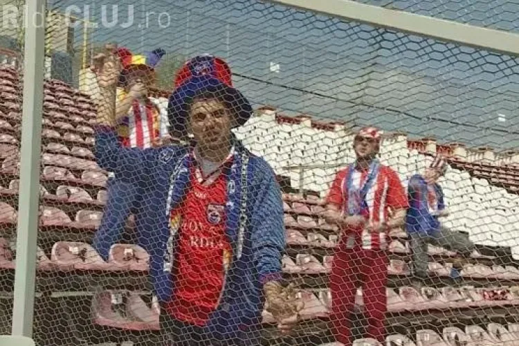 Epic show - ”bășcălie” față de ultrașii U Cluj: ”Bă, dacă te numesti ”universitar”, dar tu n-ai facut ...” - VIDEO