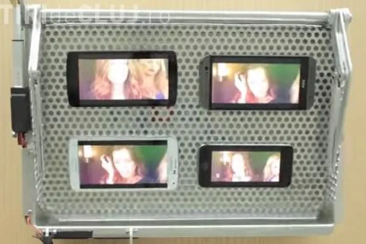 Galaxy S5 vs. HTC One vs. Iphone 5S vs. Nexus 5. Vezi care e cel mai rezistent smartphone VIDEO