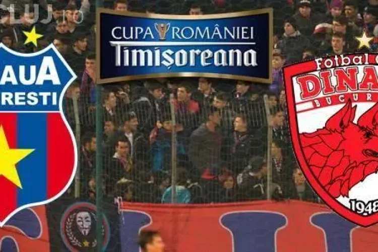 Steaua - Dinamo 5-2 REZUMAT VIDEO - Cupa României 