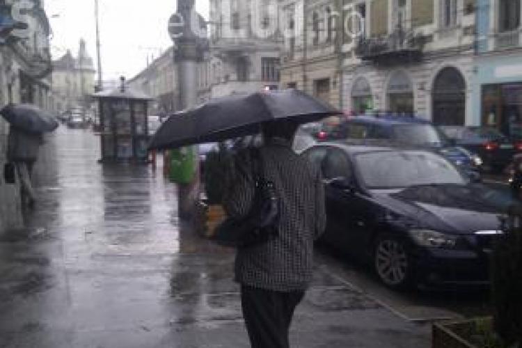 METEO Cluj: Vremea se strică și vin ploile