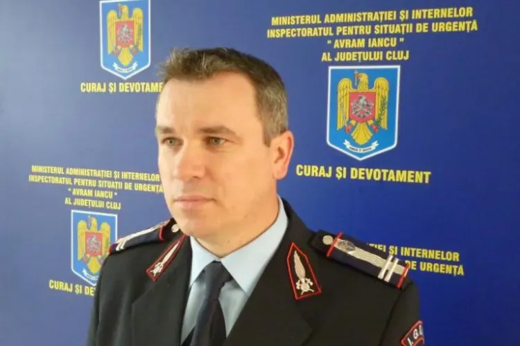 Noul șef al ISU Cluj a fost instaurat în funcție FOTO