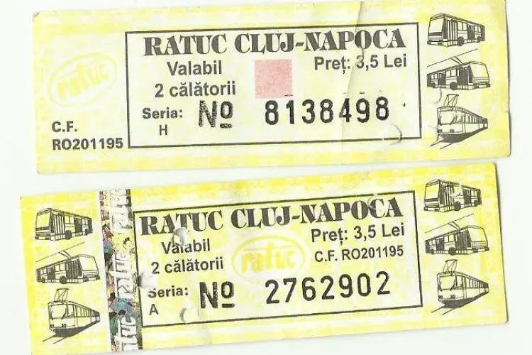 Bilete RATUC cumpărate prin SMS! De când devin clujenii mai COOL