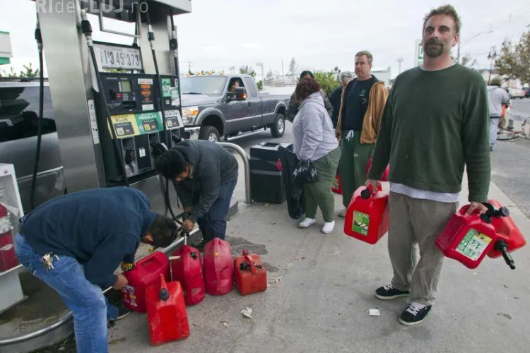 Cozi la benzină pe Calea Turzii și la ieșirile din Cluj-Napoca. Economia făcută e de 15 lei