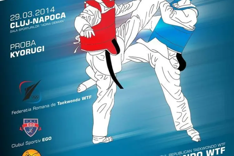 Campionatul Național de Taekwondo WTF are loc la Cluj-Napoca - FOTO