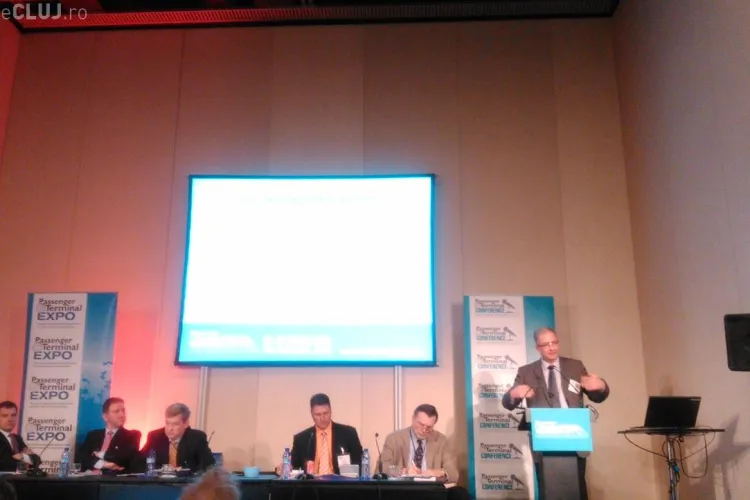 Directorul Aeroportului Internațional Cluj, David Ciceo, a participat la conferinţa Passenger Terminal 2014 de la Barcelona