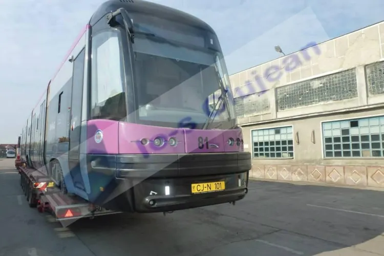 Un tramvai MOV de la Cluj va fi expus la Oradea - FOTO