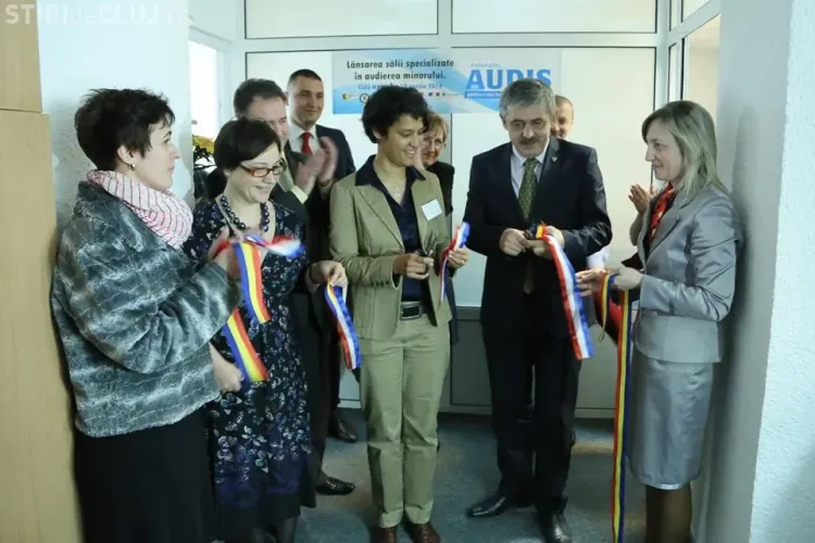 Sală specializată de audiere a minorilor INAUGURATĂ la Cluj - FOTO