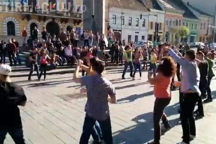 Flashmob Salsa și Rueda De Casino la Cluj VIDEO