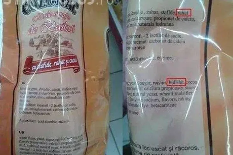 Anchetă la firma din DOLJ care a produs cozonaci cu ”bullshit”