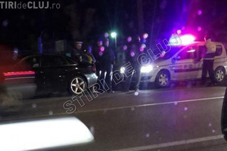 Mașina furată de la Iulius Mall Cluj, oprită în Florești. EXPLICAȚIA femeii e că a ”împrumutat-o”