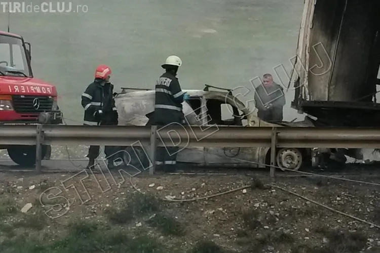 Cum s-a produs accidentul de pe centura Vâlcele - Apahida: Mărturie - FOTO