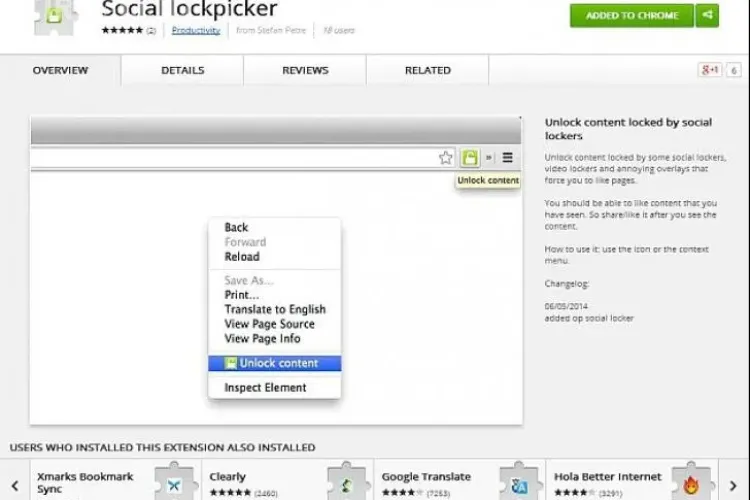 Social Lockpicker sau cum să poți vedea clipurile fără să dai LIKE pe Facebook la toate prostiile