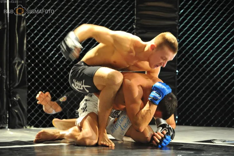 Clujeanul Ciprian Mariș, de la Clubul Sportiv MMA Transilvania, luptă în gala de la Linz (Austria)