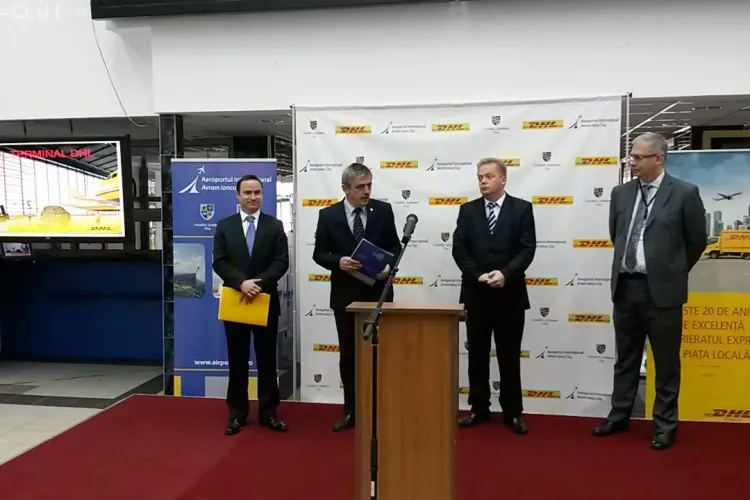 DHL a lansat un nou terminal cargo de la Aeroportul Internațional Cluj - VIDEO