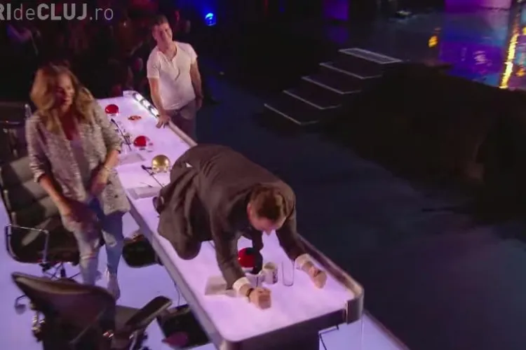 Un român a ajuns în semifinalele Britain's Got Talent. Trei jurați i-au dat ”X”, însă al patrulea l-a salvat VIDEO
