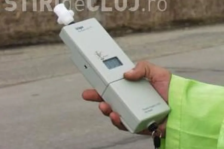 Un clujean ”curajos” s-a urcat beat la volan și fără permis. Un prieten i-a dat mașina