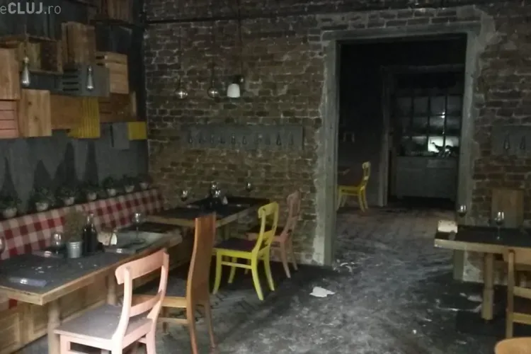 Cum arată restaurantul Livada în urma incendiului. Conducerea spune că localul este asigurat FOTO VIDEO