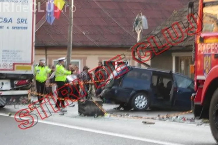 Accident la Iclod! O femeie a murit și alte 3 persoane au fost rănite. Ce s-a ÎNTÂMPLAT? - FOTO