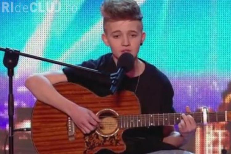 Toți au aplaudat la ”Britanicii au Talent”! Acest puști de 14 ani a făcut senzație - VIDEO