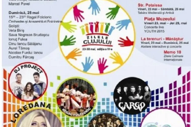 Zilele CLUJULUI 2014 - PROGRAM - Cine cântă în DESCHIDERE