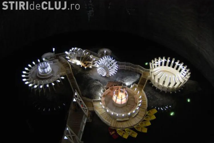 Paste la Salina! 5000 de turisti la Salina Turda de sarbatori. De 1 mai, Salina are program normal